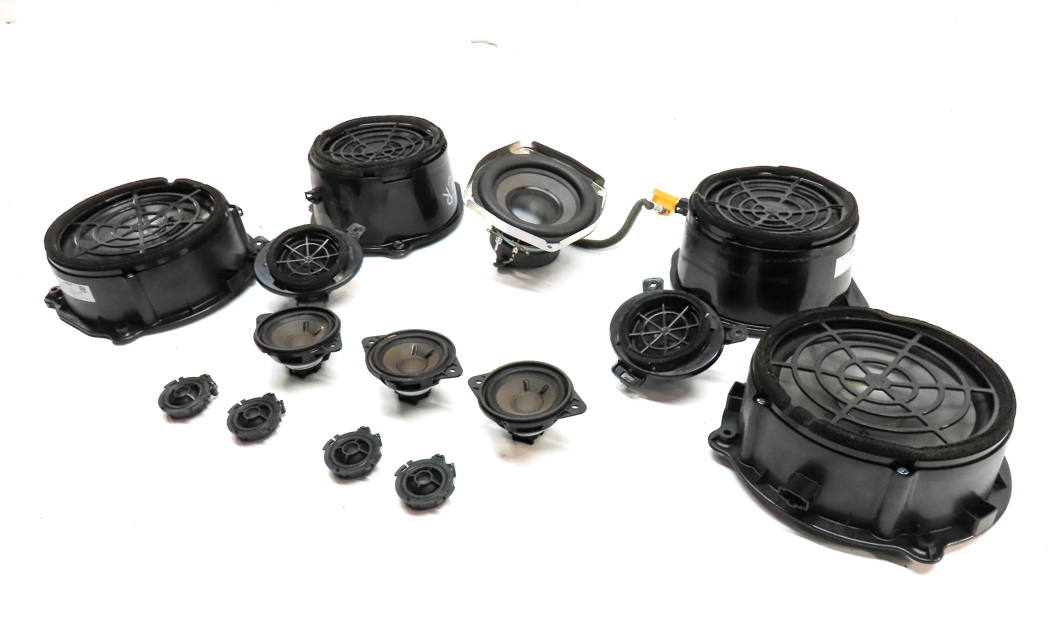 2013 AUDI Q7 (4L) RADIO STEREO BOSE AUDIO SOUND SYSTEM SPEAKER SET/14 — exact item pictured